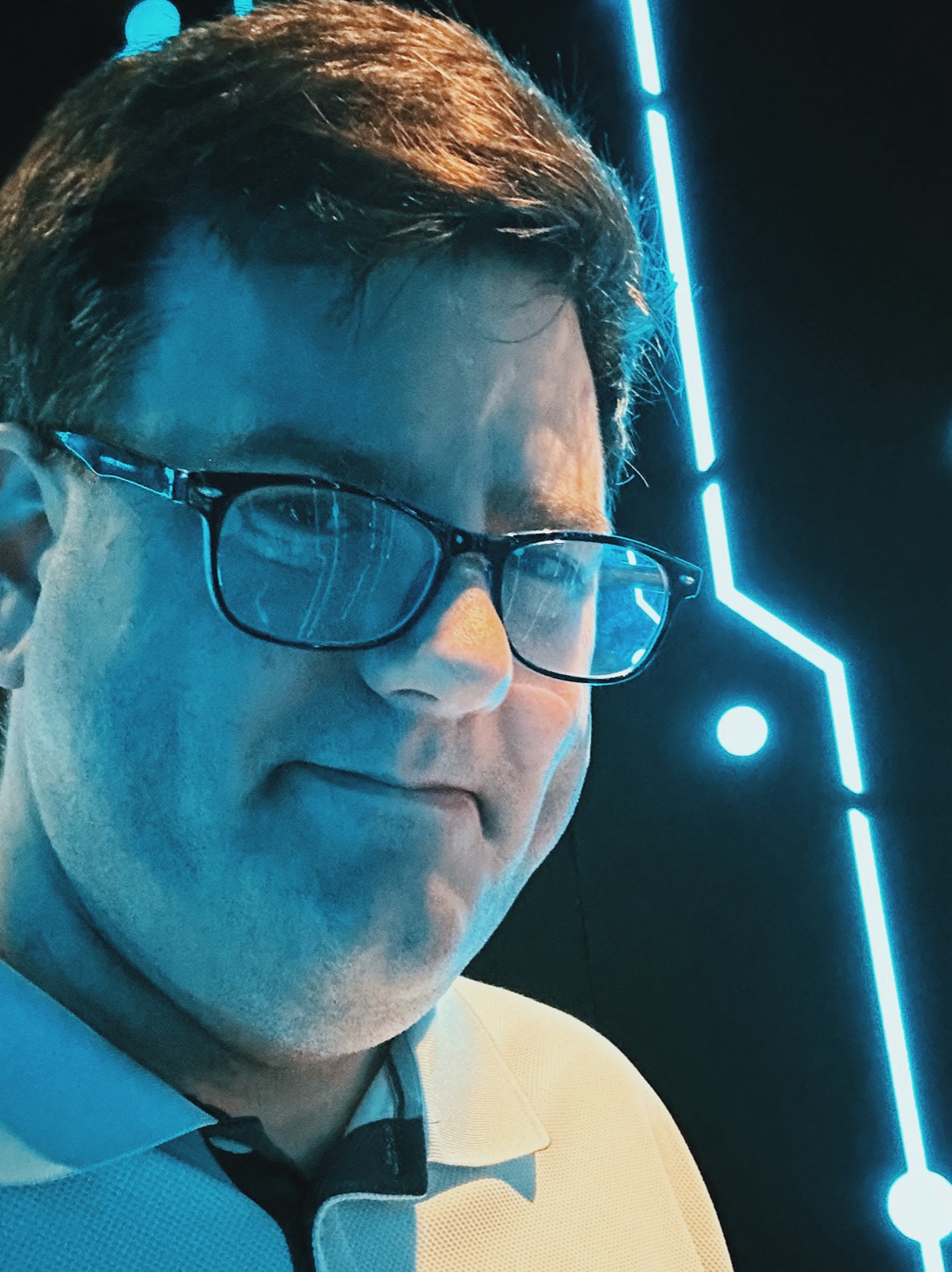 Self-portrait of Matt Billings